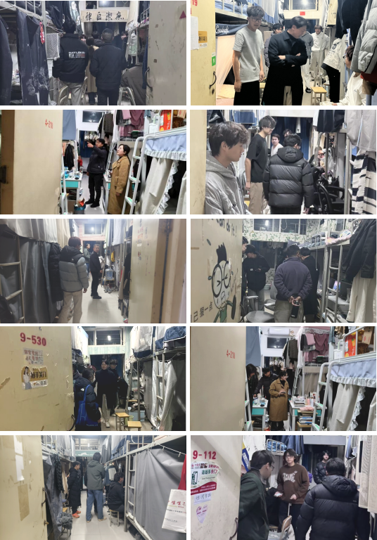 jdb电子中国官方网站组织辅导员班主任开展宿舍安全卫生大检查